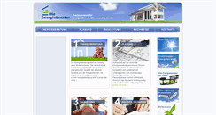 Desktop Screenshot of die-energieberater.net