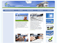 Tablet Screenshot of die-energieberater.net